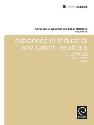 cover image of Advances in Industrial and Labor Relations, Volume 18